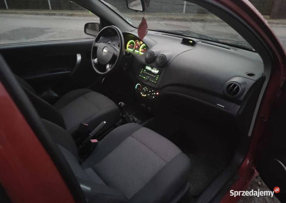 Chevrolet Aveo 2010r 12 benzyna 120 przbeiegu Częstochowa