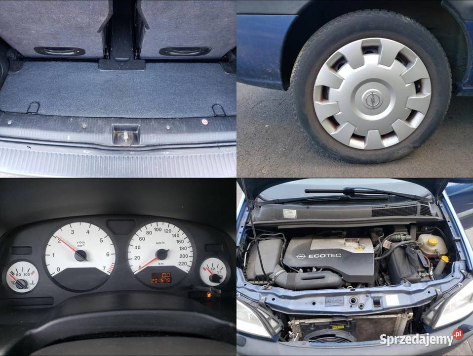 Opel Zafira A automat 22 benzzyna 147 skórzane Rok produkcji 2002 Tarnów