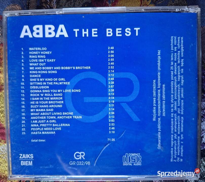 Abba The Best Giga Collection CD Kraków sprzedam