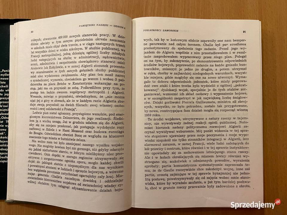 Charles de Gaulle Pamiętniki nadziei Katowice