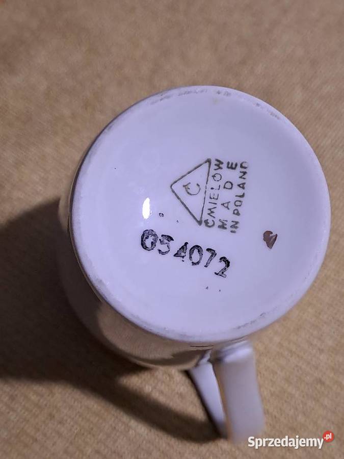 Polska porcelana mlecznik Ćmielów sygnowany podkarpackie Przemyśl