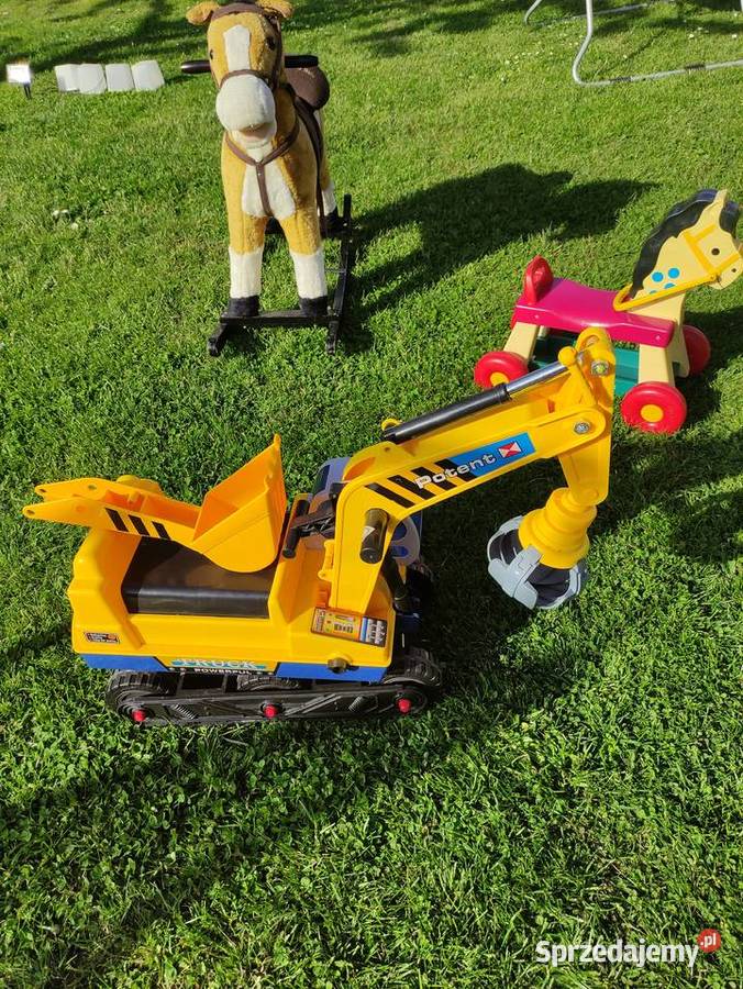 koparka z siedziskiem do opychania nózkami 18m+ Lublin