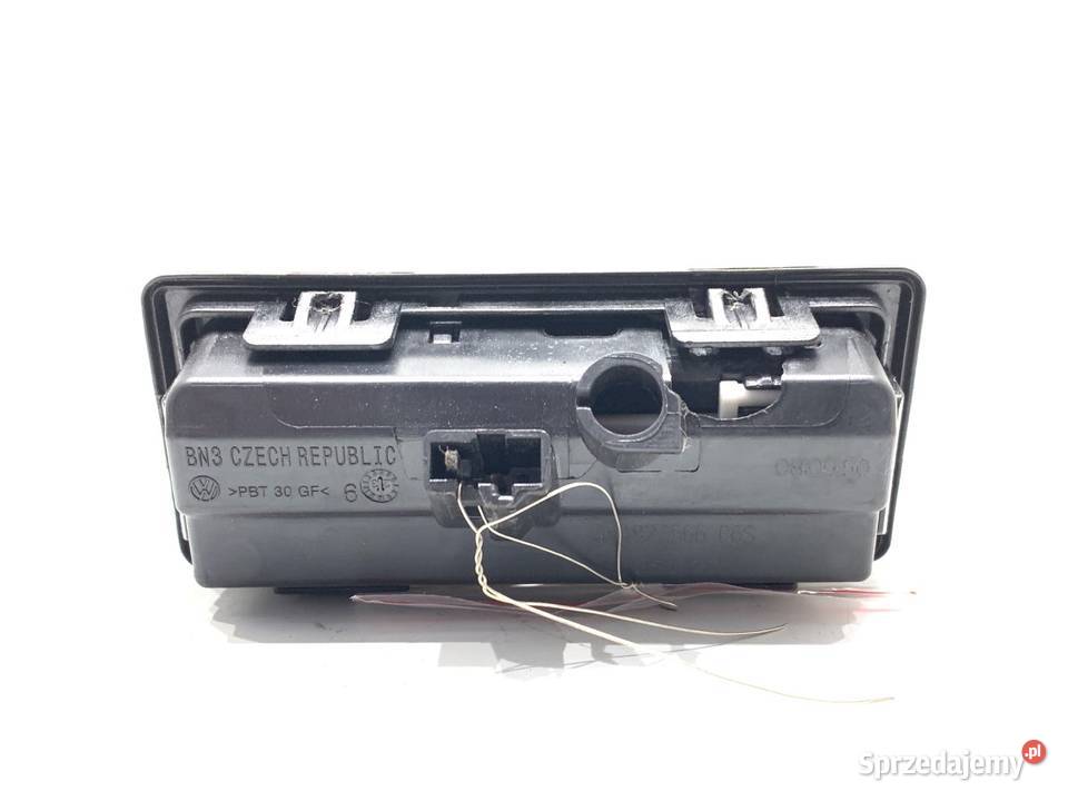 KLAMKA KLAPY TYŁ SKODA OCTAVIA III Kombi Black podkarpackie