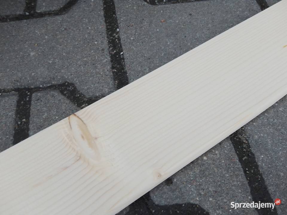 120 deski heblowane naturalne drewniane wewnętrzne Warszawa