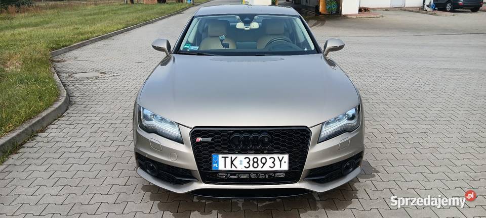 Audi A7 30 245 2010r quattro łopatki zmiany biegów Kielce sprzedam