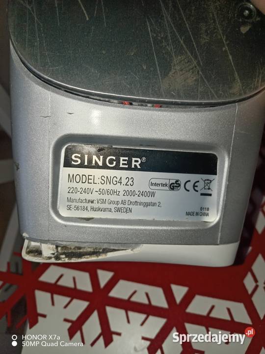 żelazko parowe Singer AGD drobne Kielce
