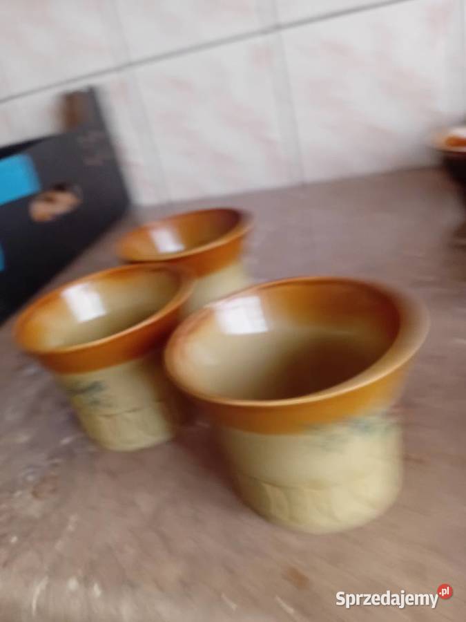 Kamionkowe miseczki doniczki Biskupice