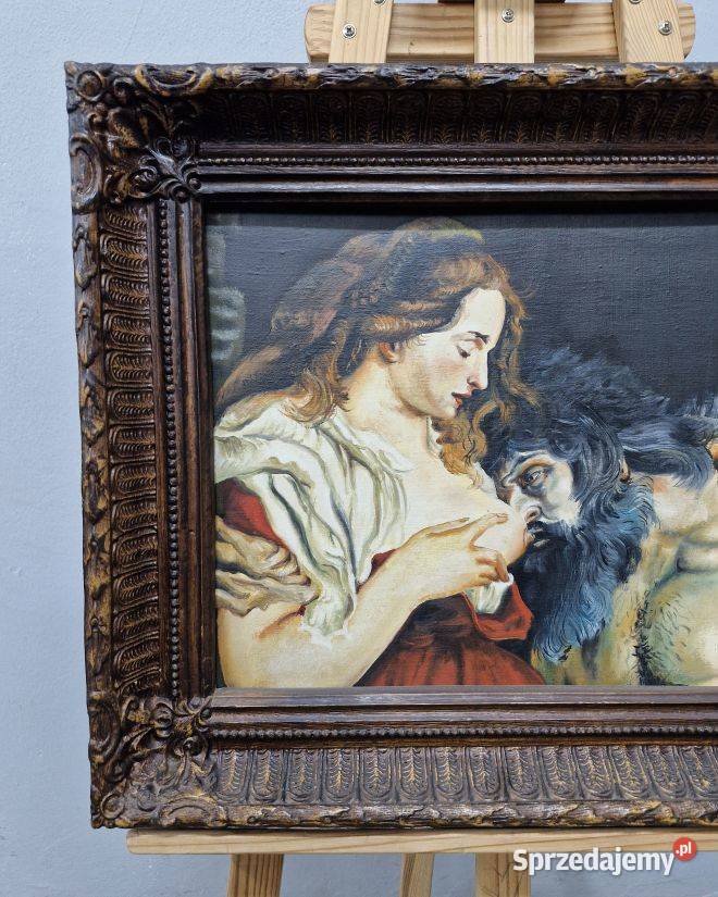 Caritas Romana Olej na Płótnie Arkadiusz Marki