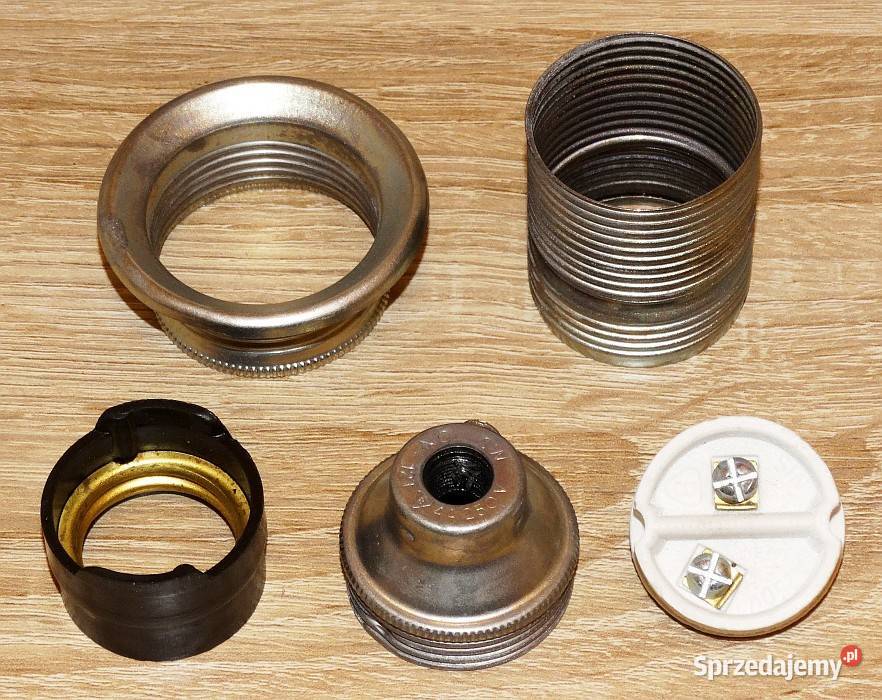 Oprawka E27 SIN ON12T NOWA metal ceramika Dom i Ogród Gliwice