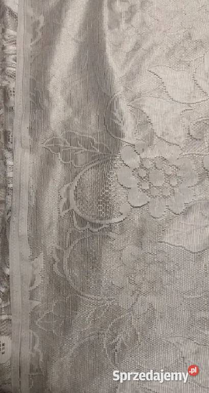 Firanka biała koronkowa szeroka Kraków