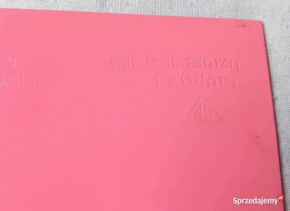 Pocztówka dźwiękowa Czerwone Gitary Niebieskooka Koźminek