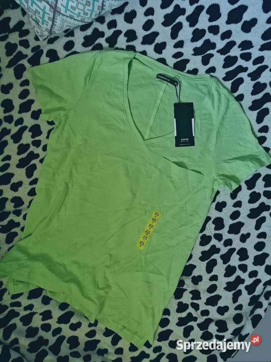 House Nowa z metką Zielona Bluzka koszulka Leszno