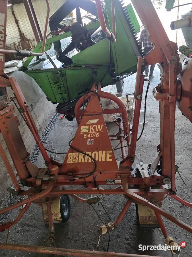 Przetrząsarka do siana Krone 6m Bezwola