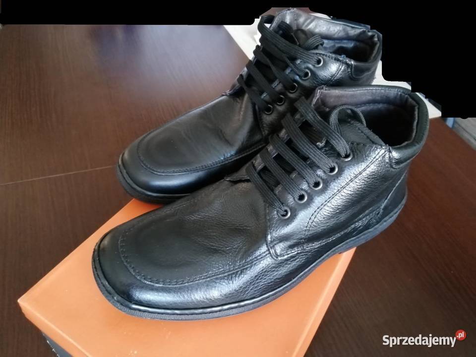 Buty męskie skórzane jesiennozimowe rozmiar 41 Opole Lubelskie