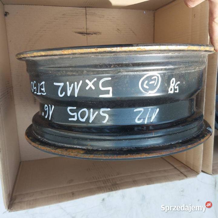 FELGI STALOWE 16 5x112 6J ET50 VW 2K3601027 stalowe