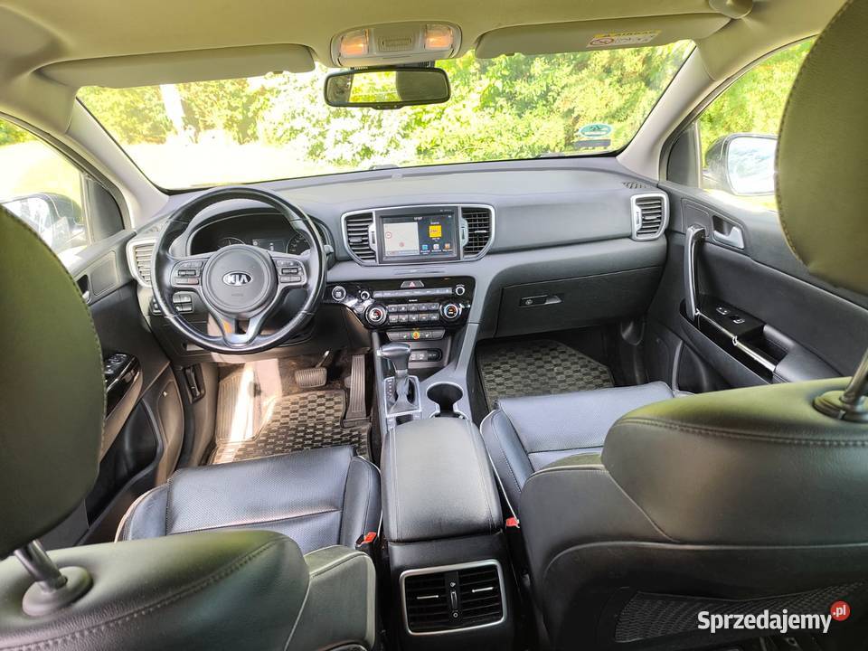 Kia Sportage IV 17 2017 automat 7 biegów bogato radio Marwice