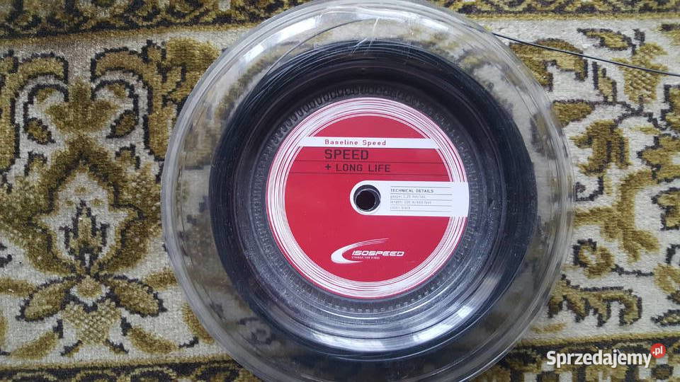 Naciąg tenisowy Isospeed Baseline speed 125 set sprzedam