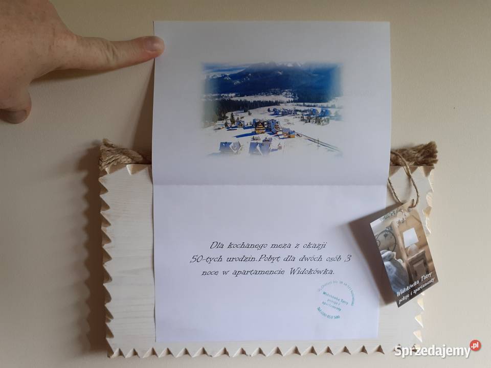 Voucher na pobyt ZAKOPANE urodziny imieniny