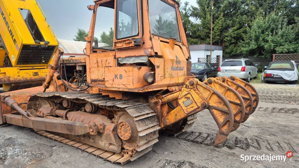 Hanomag K8 Spycharka gąsienicowa 11t zrywak z Spycharki Pleszew
