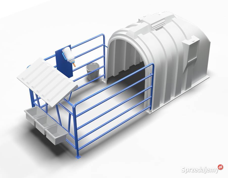 budka igloo cieląt z wygrodzeniem Rzędziany sprzedam