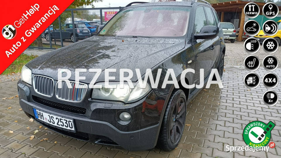 BMW X3 B zadbana 100 Oryg lakier Full XDrive lakier metallic Stare Budy