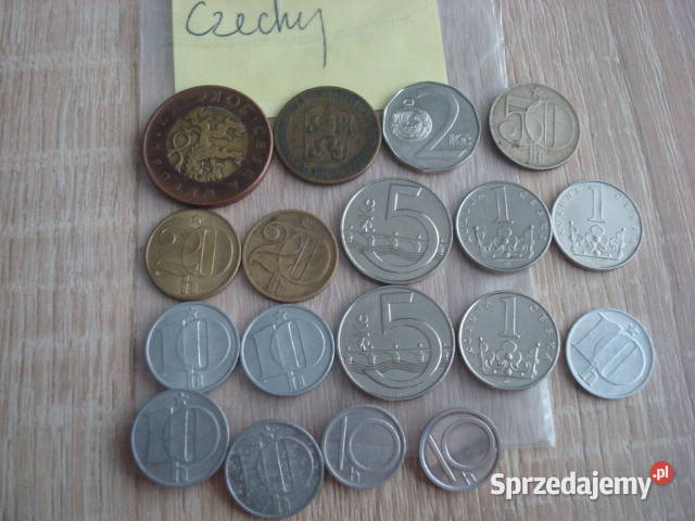 Monety czeskie Bądkowo