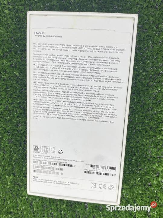 iPhone 15 128gb 91 baterii Apple / iPhone Lubin