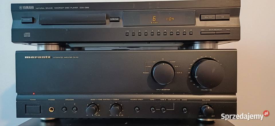 Odtwarzacz płyt CD yamaha CDX396 Odtwarzacze CD i MD Zaleszany
