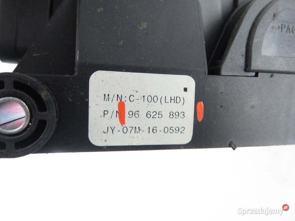 POTENCJOMETR GAZU OPEL ANTARA A L07 20 CDTI małopolskie sprzedam