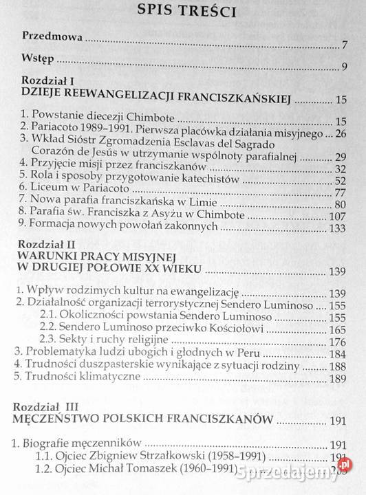 Męczennicy z Pariacoto Zdzisław Gogola OFMConv miękka Pozostałe sprzedam