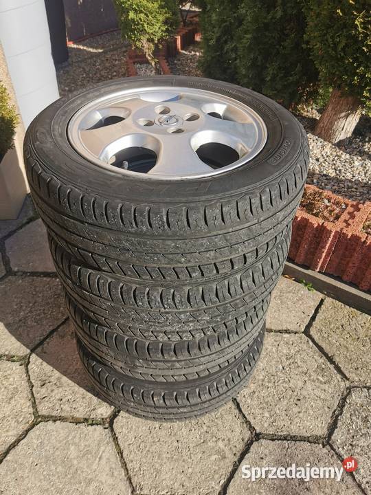 sprzedam komplet alufelg opel astra corsa 4x100 Samochodowe Bytom