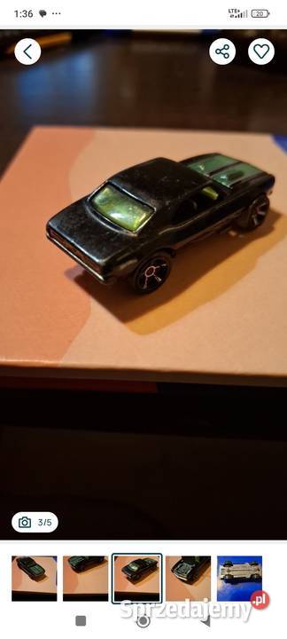 Camaro 1967 HotWeels Kłodzko