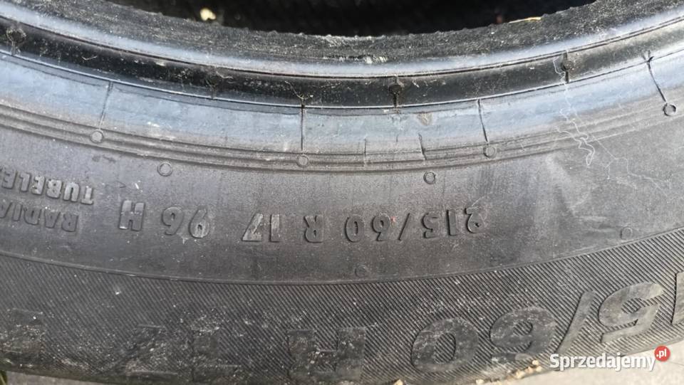 Opony Continetal Ecocontact 5 letnie kpl 1760215 Godziszka sprzedam