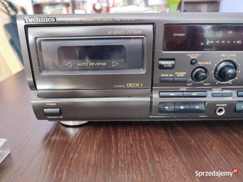 magnetofon Technics RSTR474 stan Myszków sprzedam