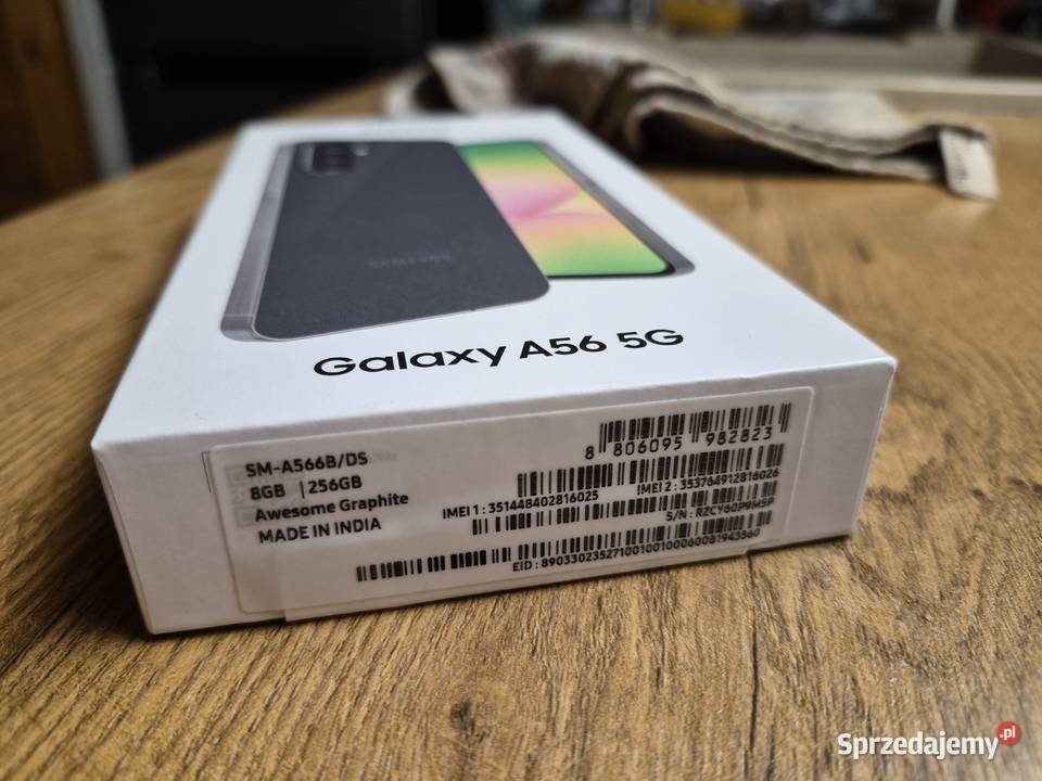 Samsung Galaxy A56 5G 8256GB Stan Idealny Nowy Zgorzelec sprzedam
