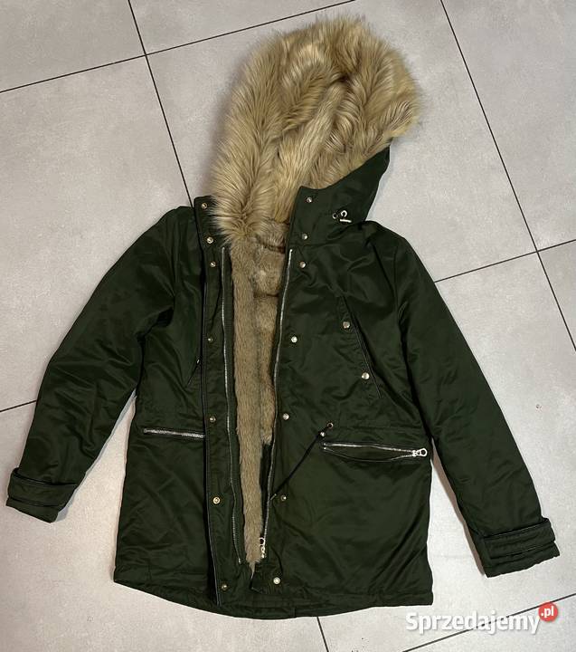 Kurtka zimowa parka M ZARA Lubin