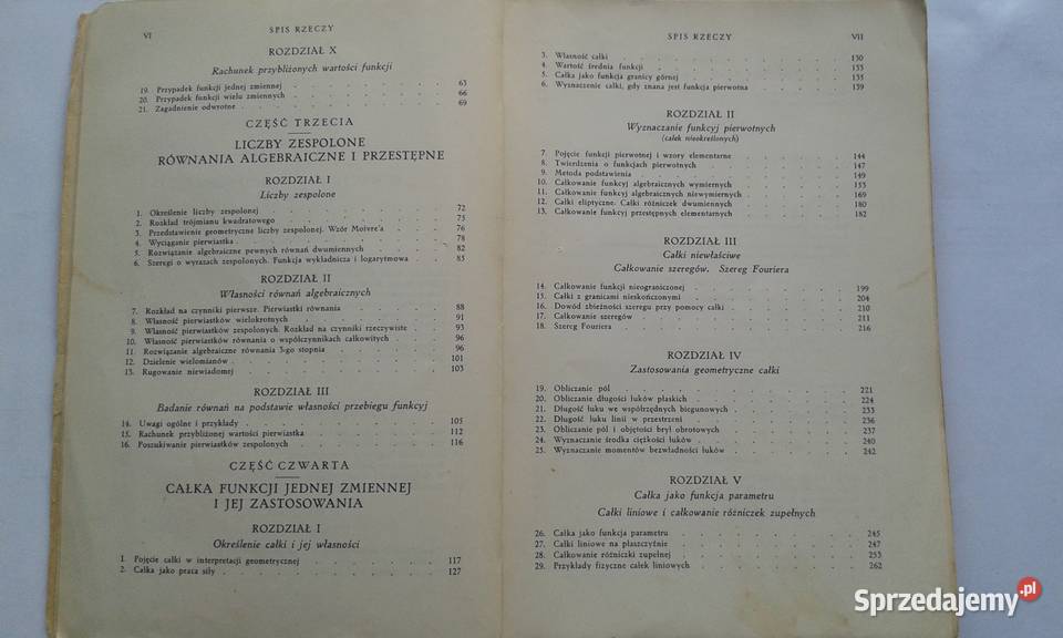 Analiza matematyczna Tom II Witold Pogorzelski