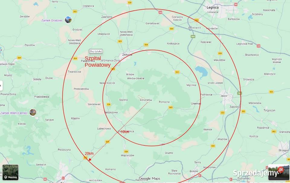 Działka na inwestycję w urokliwej okolicy Sprzedaż dolnośląskie Kondratów