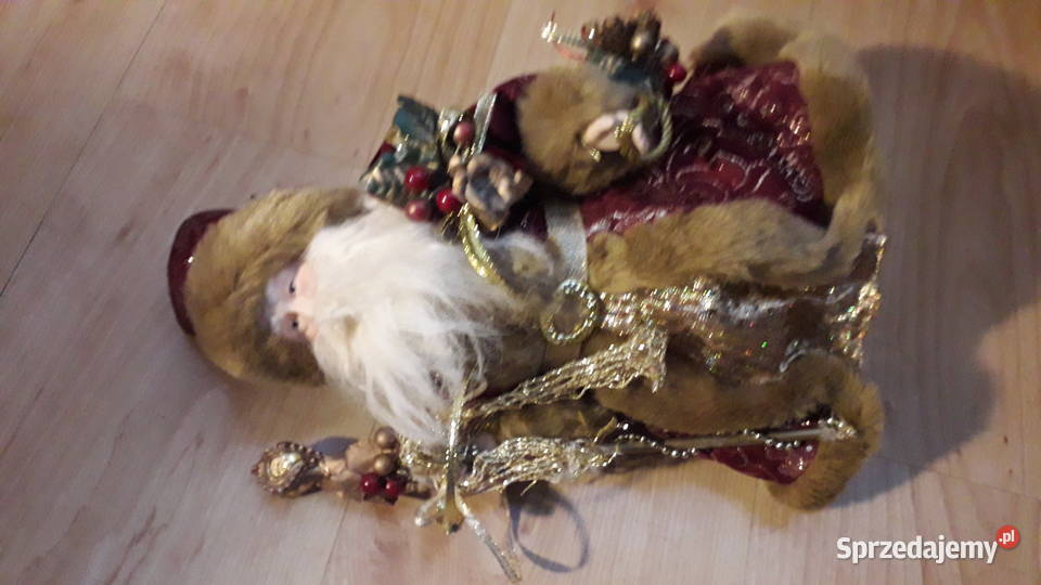 Św Mikołaj figura lalka 34 Warszawa