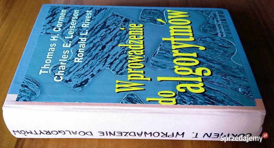 Wprowadzenie do algorytmów Cormen Leiserson Gdańsk
