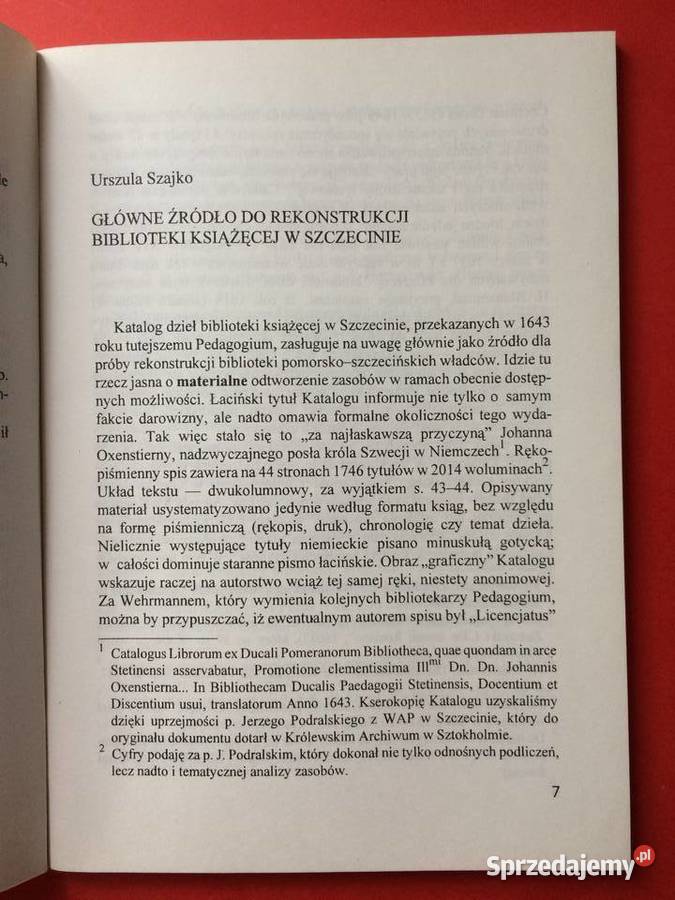 381 Biblioteka Książąt Pomorza Zachodniego Szczecin