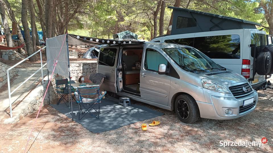 Fiat Scudo 20 hdi 163 L2H1 8mio osobowy zabudowa elektrycznie ustawiane fotele kujawsko-pomorskie Góra