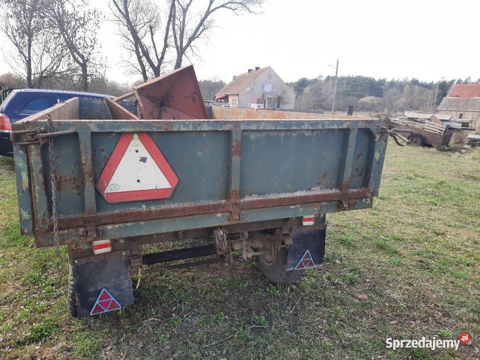 Sprzedam przyczepę Wywrotkae d 45 Autosan dolnośląskie Głogów