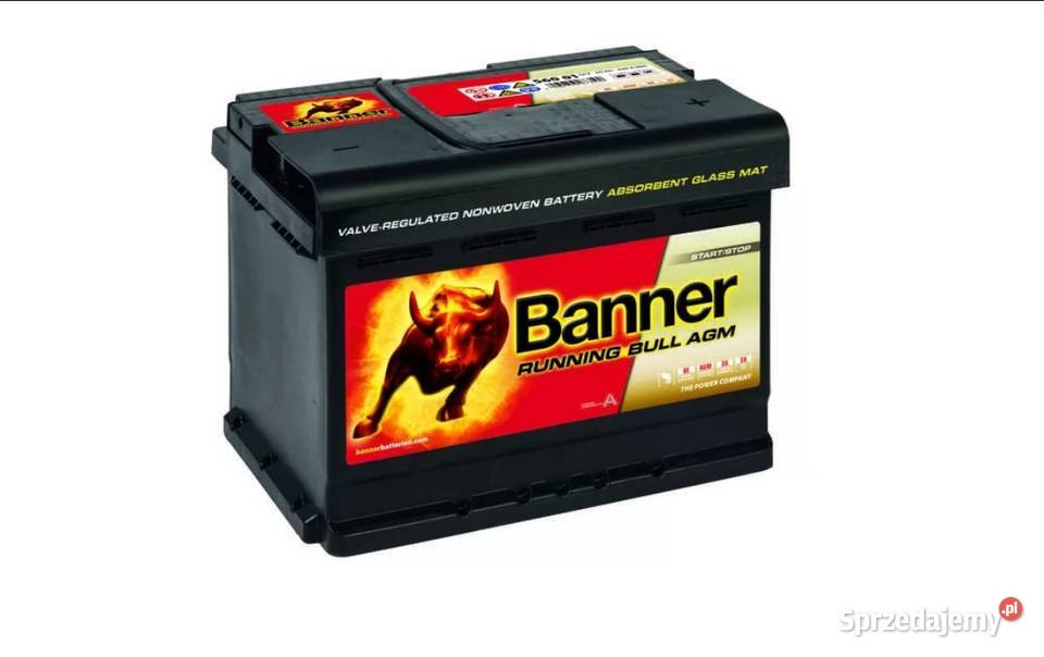 Akumulator Banner Running Bull AGM 60Ah 640A 560 dolnośląskie Wrocław sprzedam