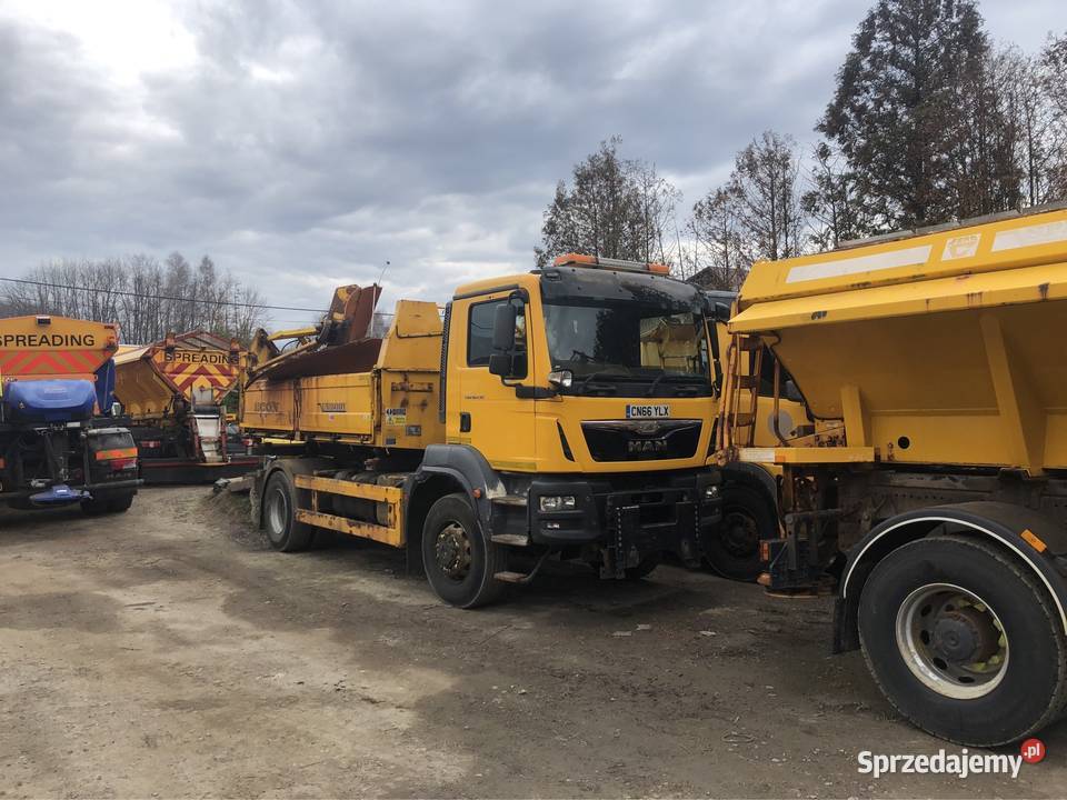 MAN TGM 1829018250 4x4 piaskarki solarki pełny VAT