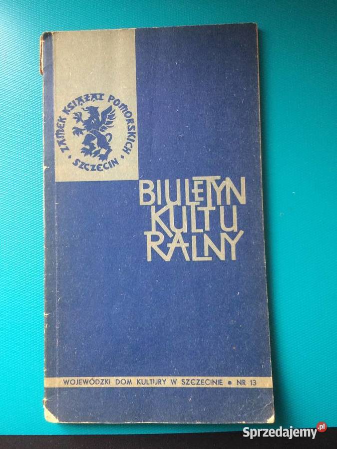 3442 Biuletyn Kulturalny Szczecin Antykwariat