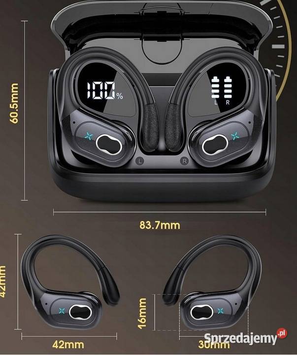 Słuchawki bezprzewodowe Aptkdoe HD65 Jadowniki