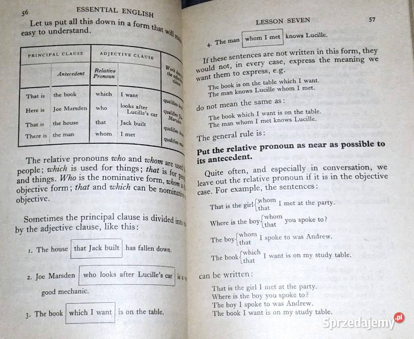Essential English for Foreign Students Book 3 G Chełm