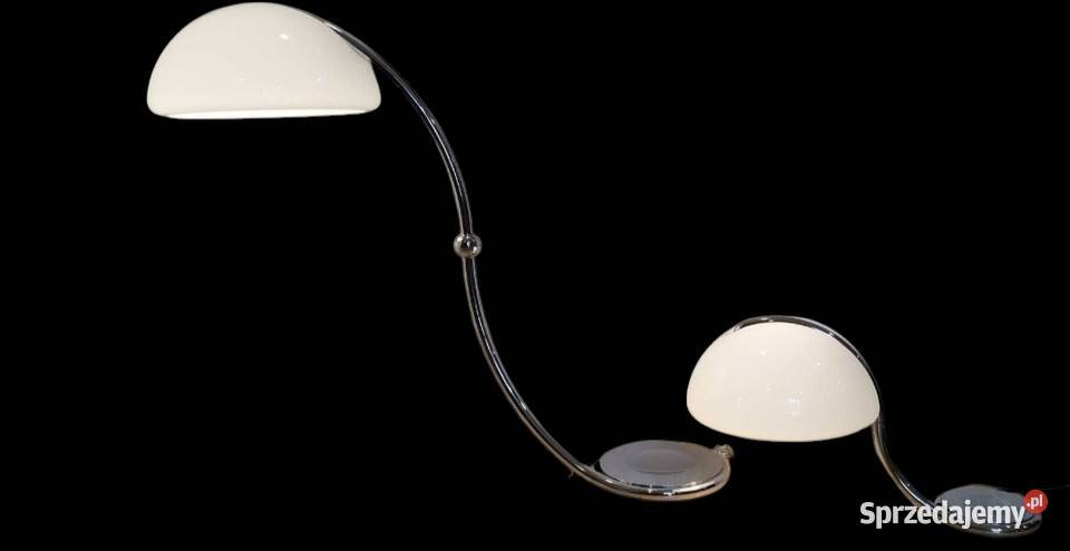 Lampy Serpente chrom E Martinelli vintage Kalisz sprzedam