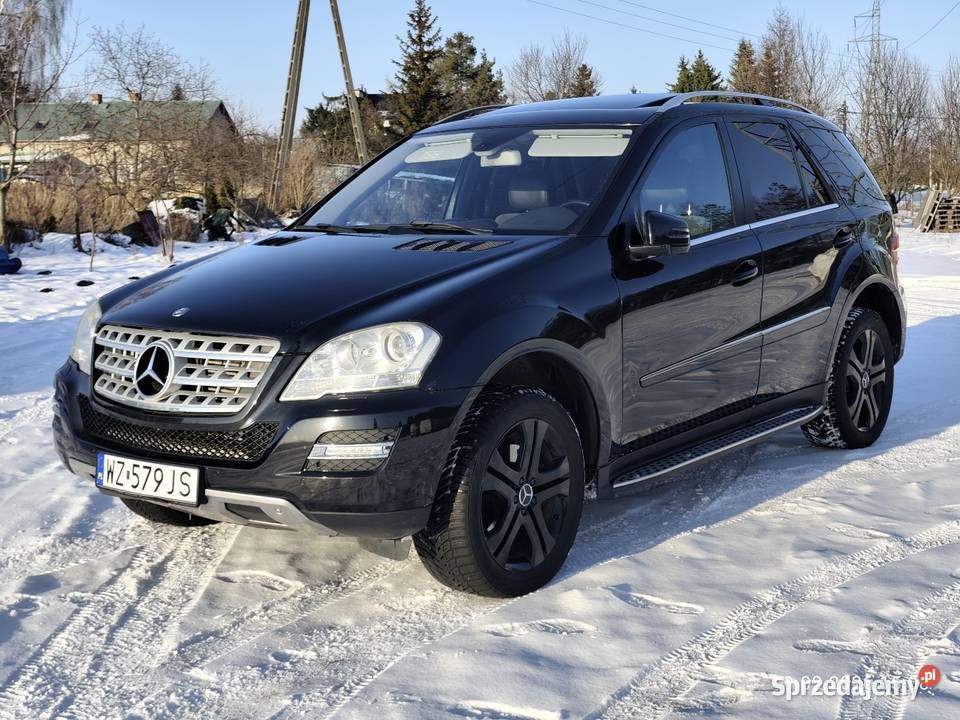 ML 350 CDI 4matic 231 Euro5 czarny ML Żukówka